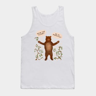 Save the planet Tank Top